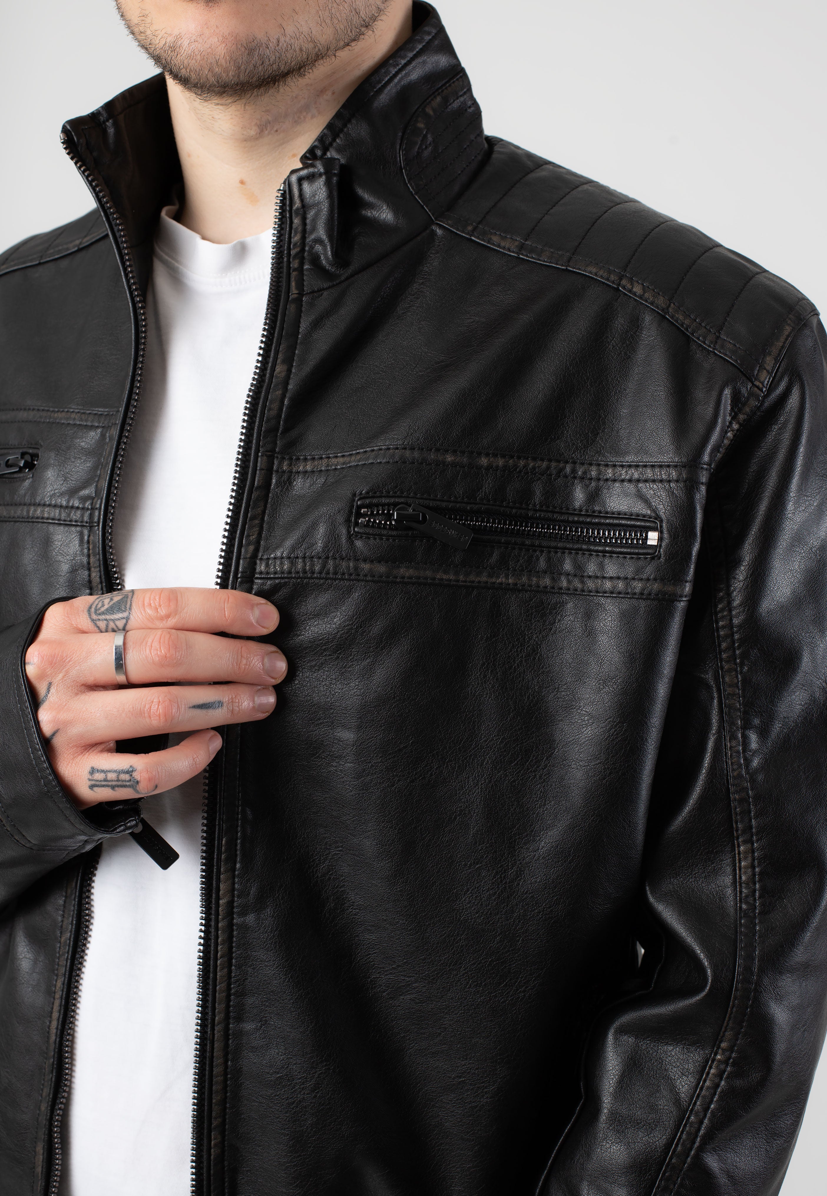 Indicode - Alanz Black - Jacket | Men-Image