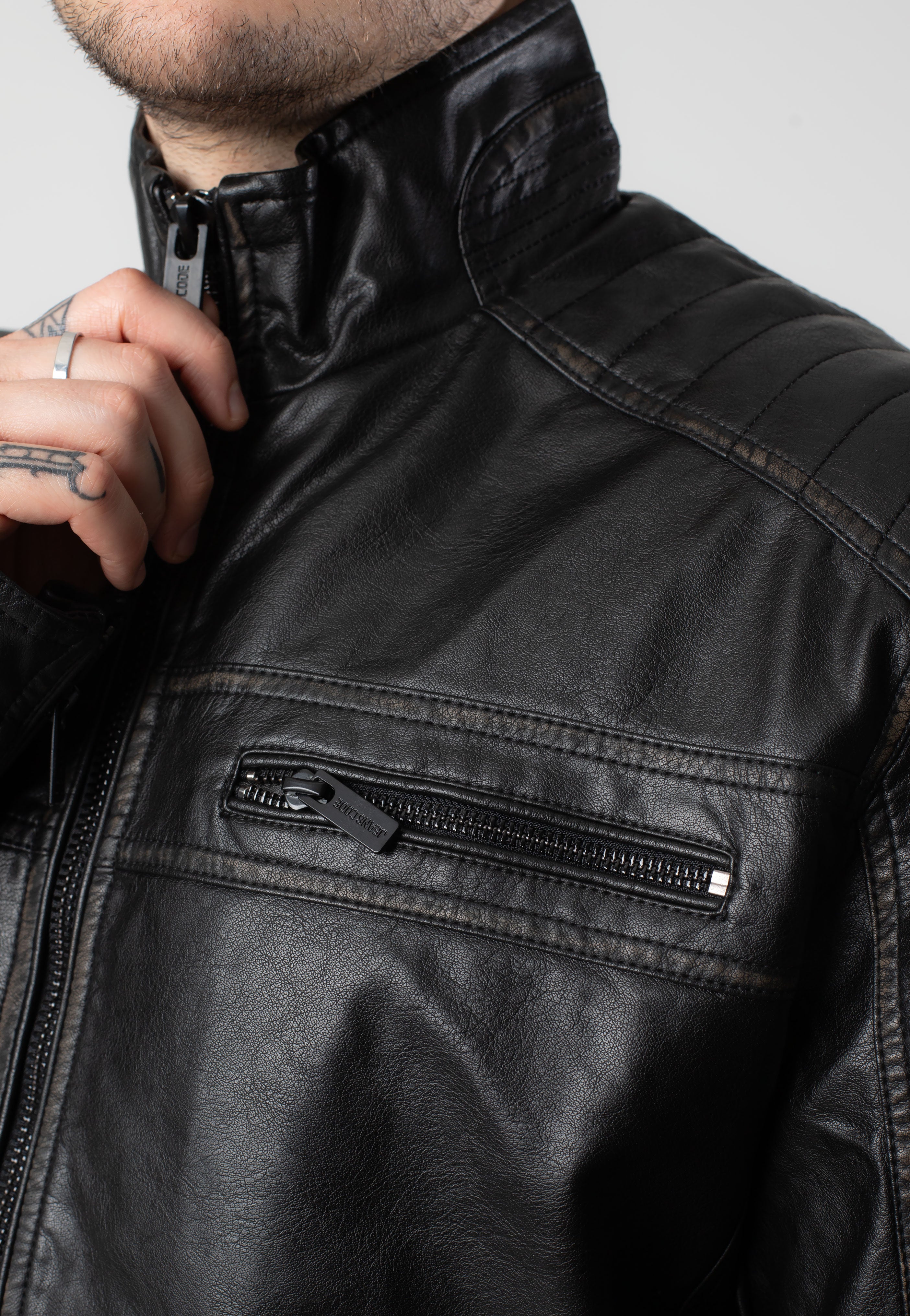 Indicode - Alanz Black - Jacket | Men-Image