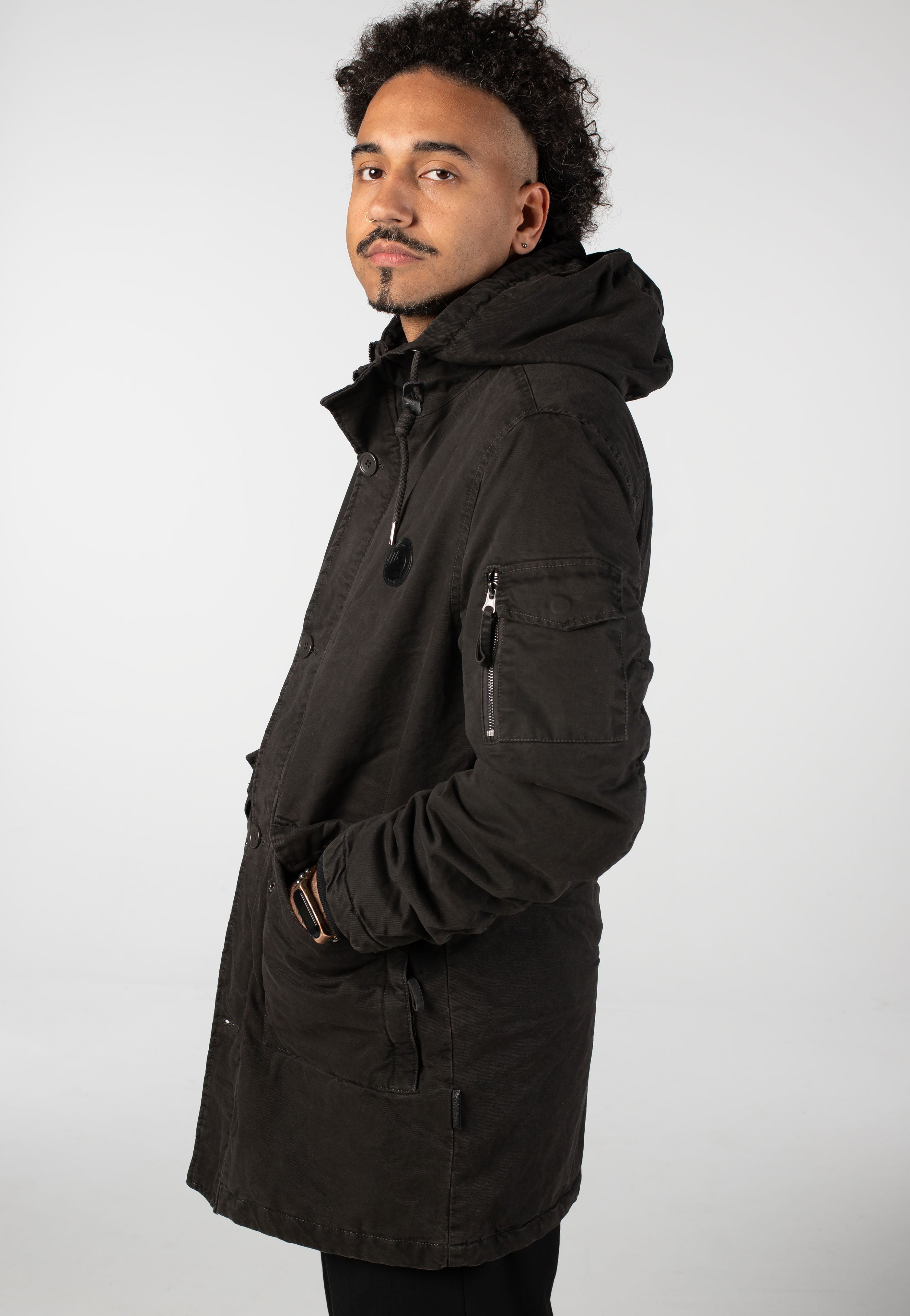 Indicode - Idahoe Raven - Jacket | Men-Image