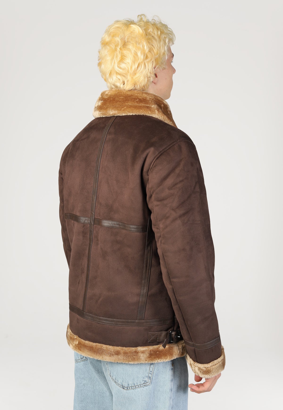Indicode Kelvane Dark Brown Chaqueta