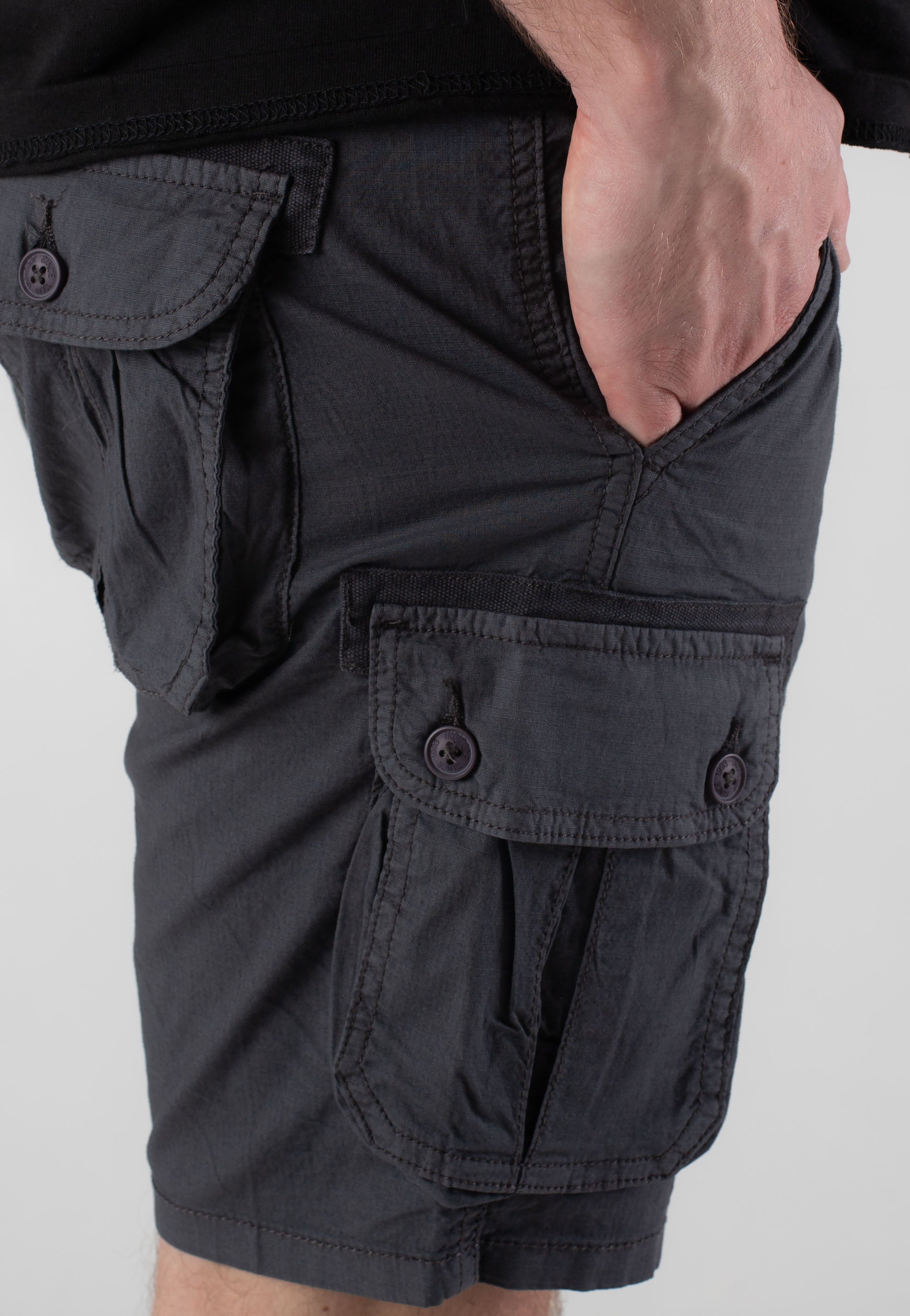 Indicode - Lanny Dark Grey - Shorts | Men-Image