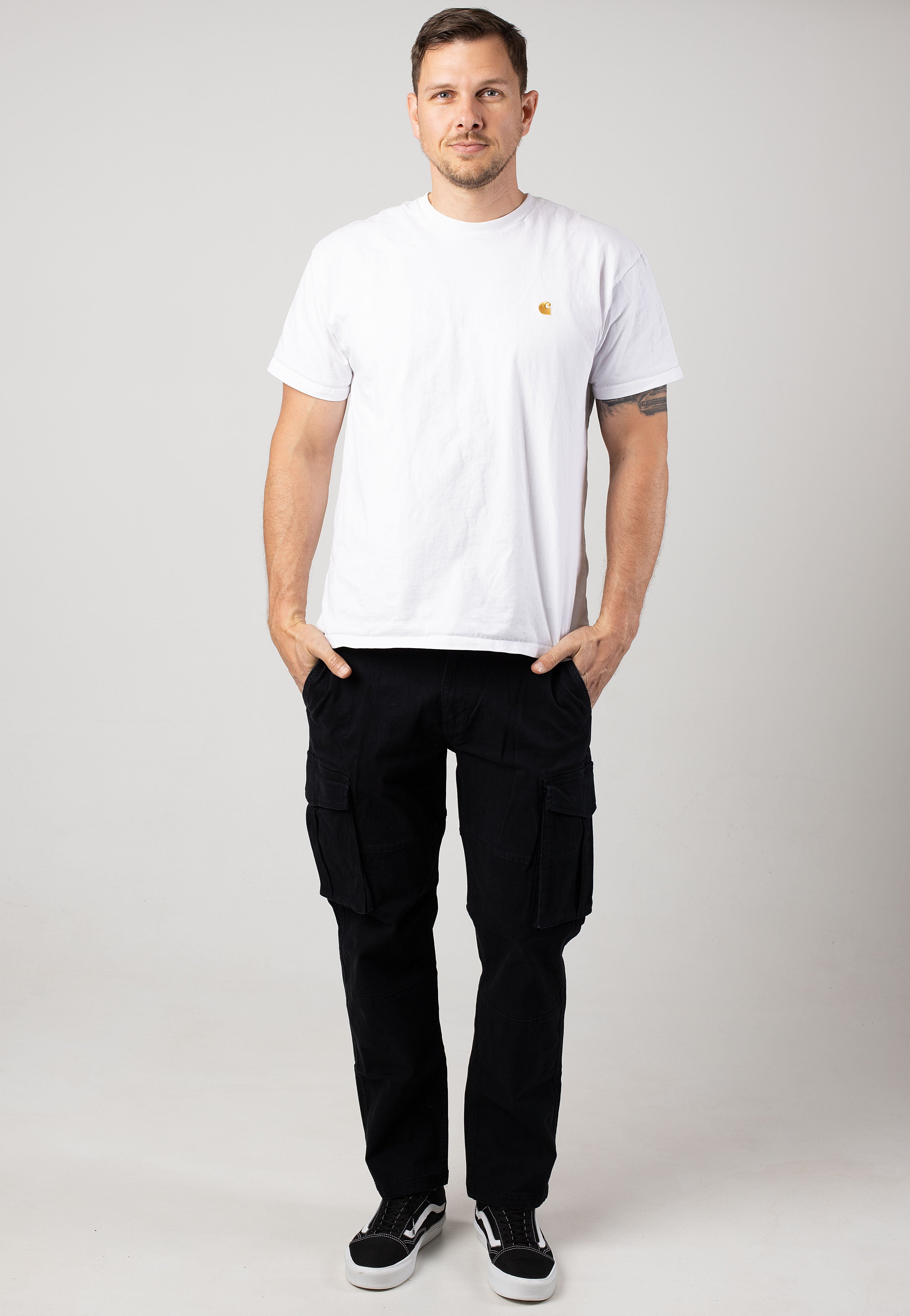 Indicode - Wide Black - Pants | Men-Image