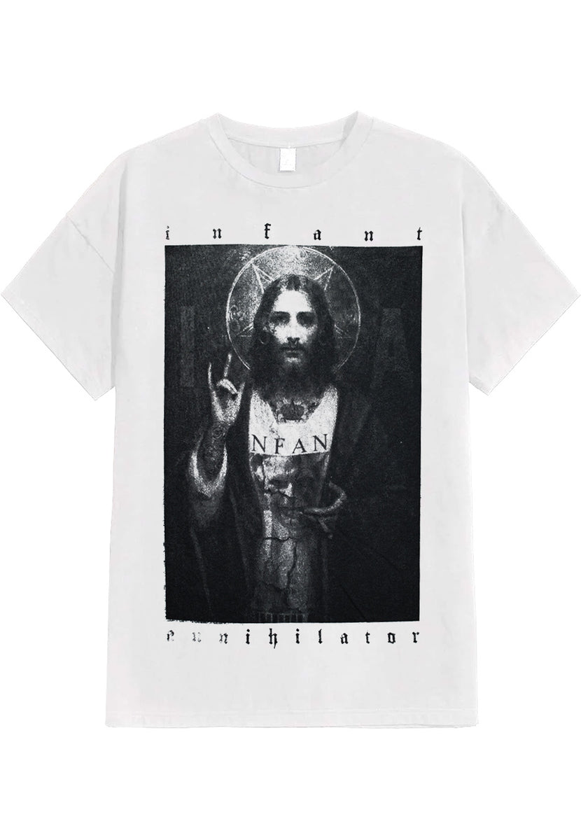 Yeezus white t shirt sale