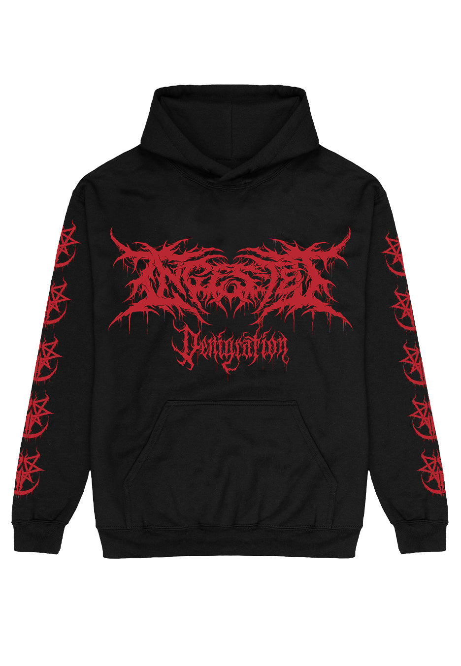 Ingested - Denigration Cover - Hoodie | Neutral-Image