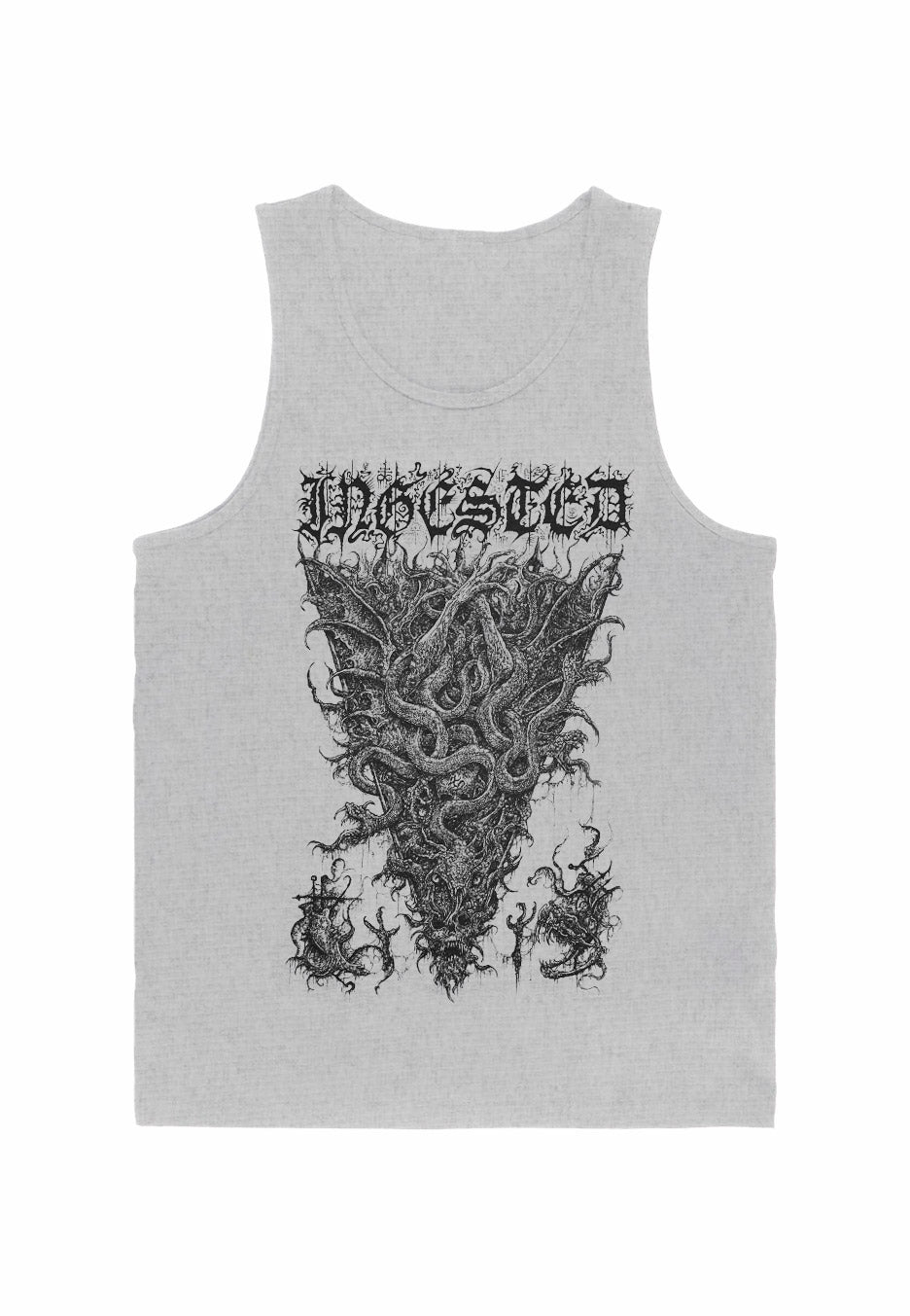 Ingested - Logo Sportsgrey - Tank | Nuclear Blast