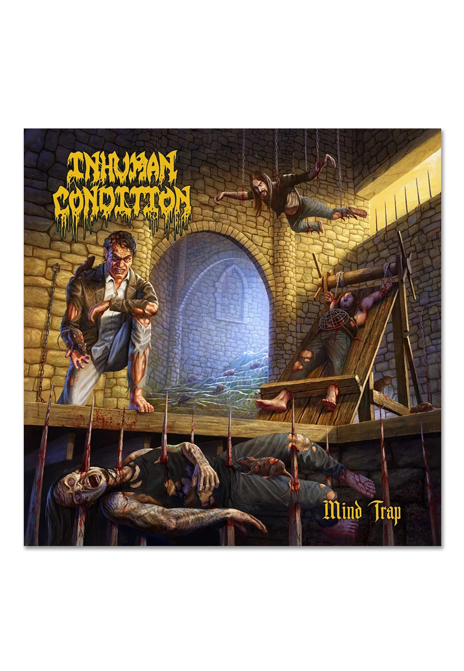 Inhuman Condition - Mind Trap Ltd. Piss Yellow - Colored Vinyl | Neutral-Image