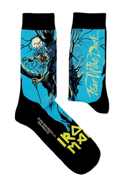 Iron Maiden Fear Of The Dark Socks