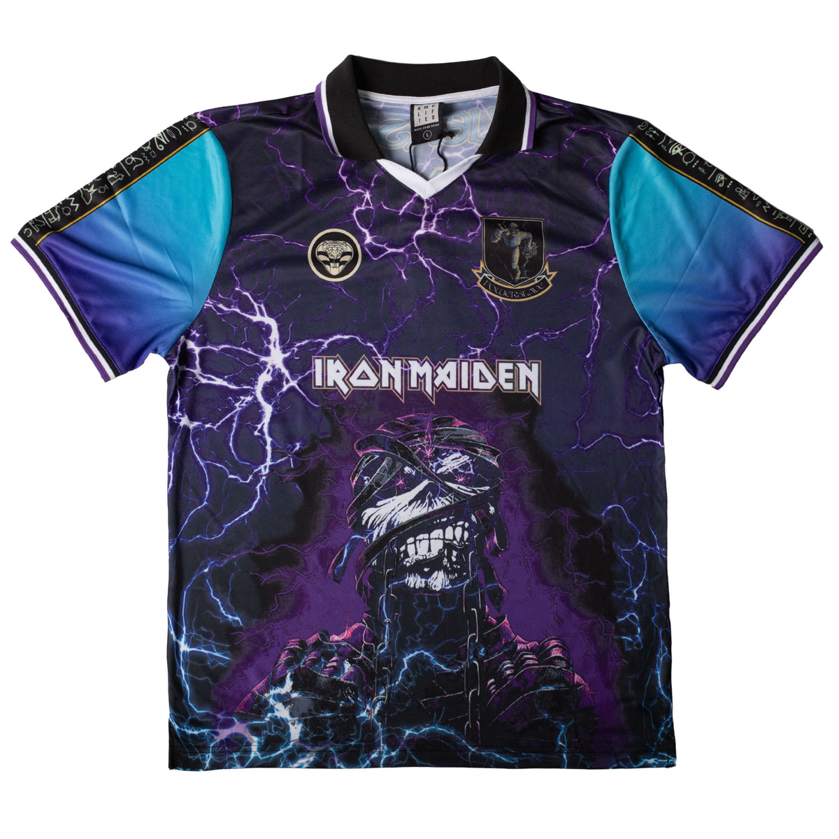 正規品/新品 IRON MAIDEN サッカーシャツ XL Iron Maiden - Rock FC: Iron Maiden - Jersey | Nuclear Blast