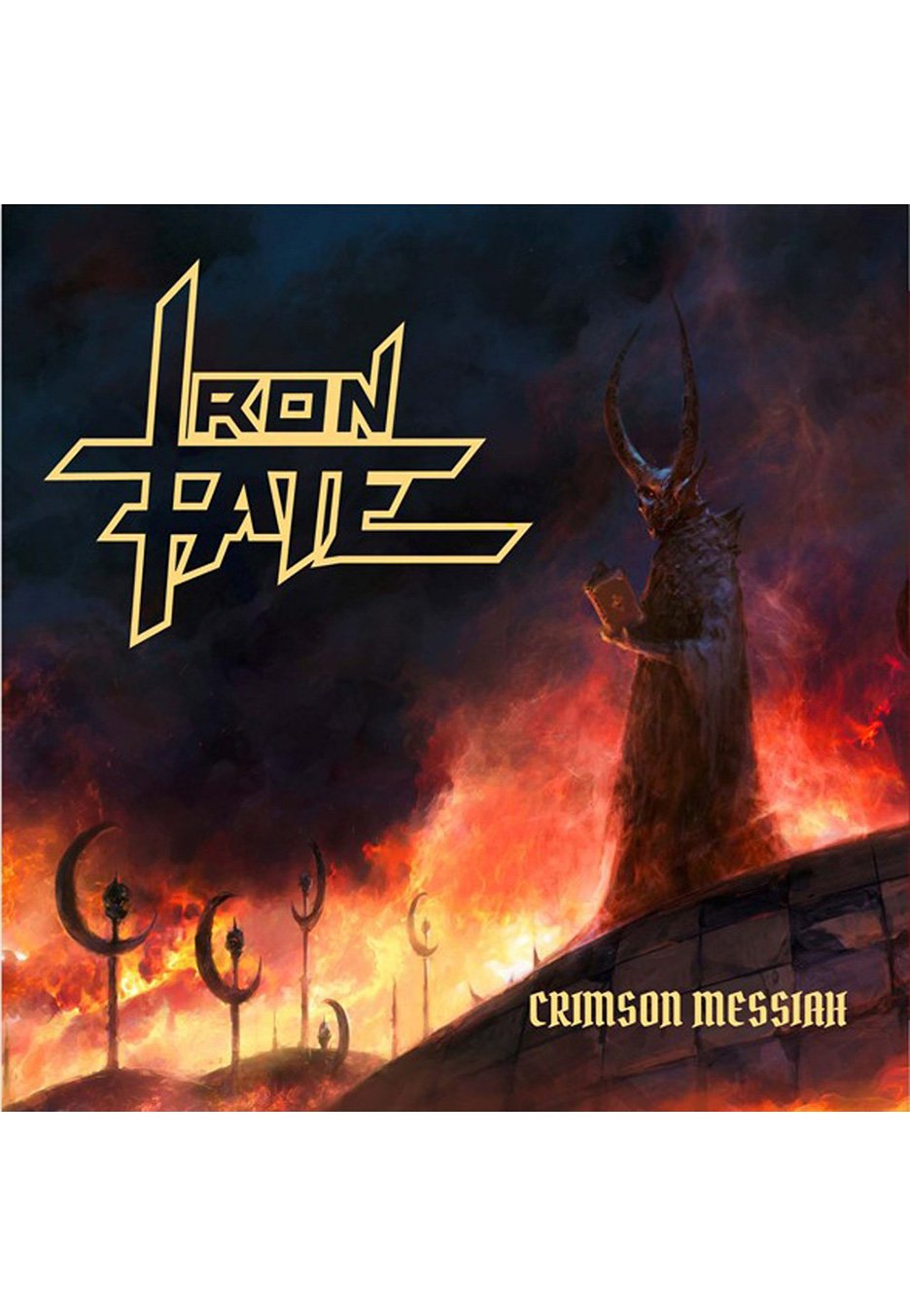 Iron Fate - Crimson Messiah Clear - Colored Vinyl
