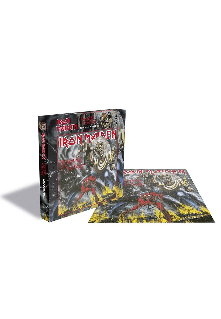 Iron Maiden - The Number Of The Beast (1000 Teile) - Jigsaw Puzzle