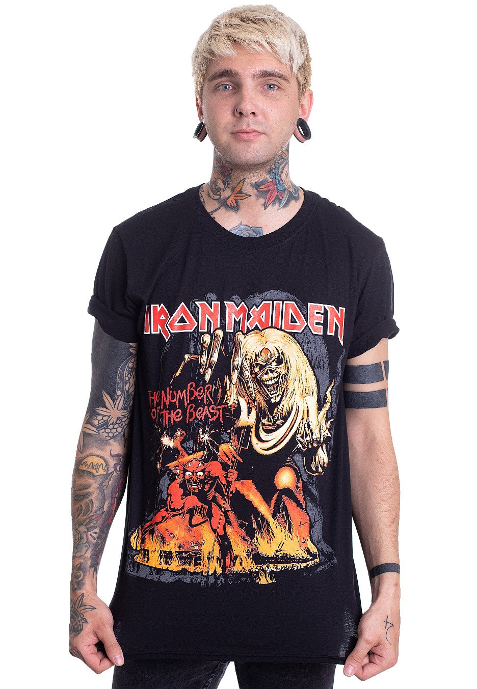 Iron Maiden - Number Of The Beast Graphic - T-Shirt