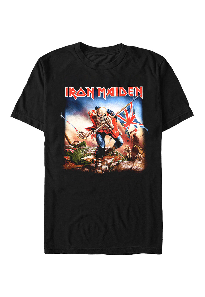 Iron Maiden Trooper Beer T-Shirt - TokoPyramid