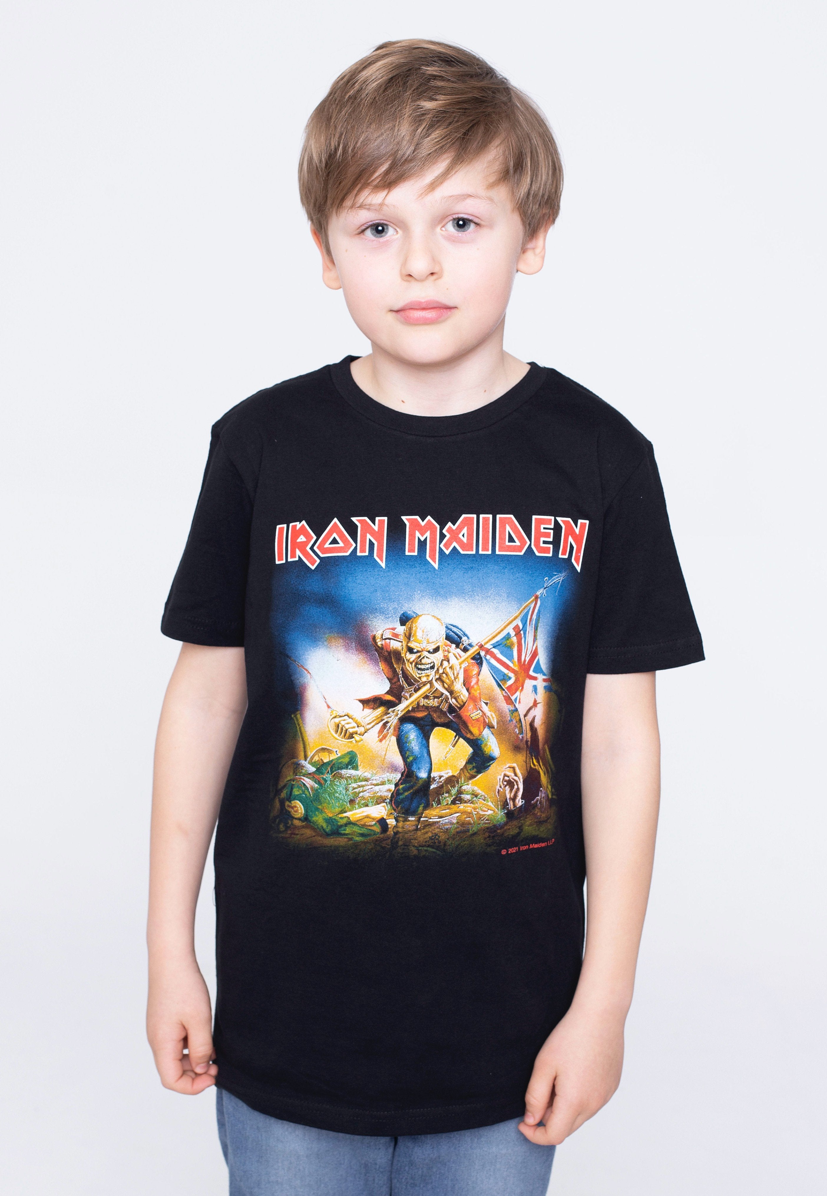 Iron Maiden - Trooper Kids Black/Multicolored - T-Shirt
