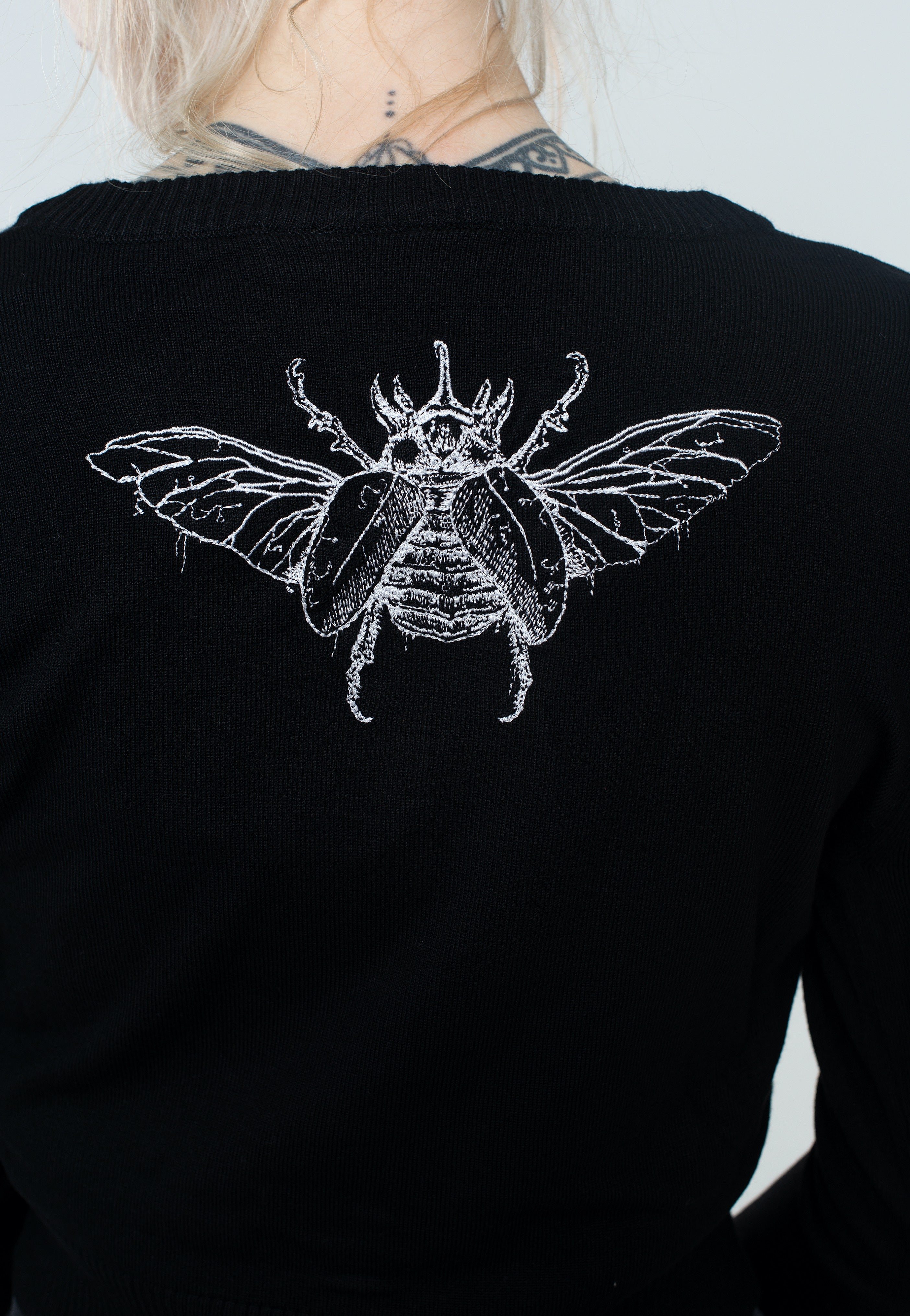 Jawbreaker - Alchemic Moth Black - Cardigan