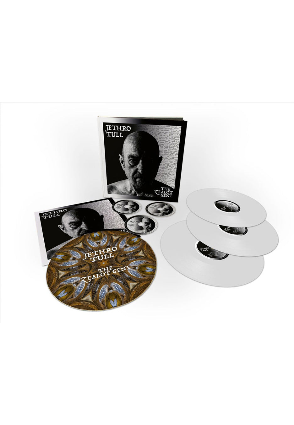 Jethro Tull - The Zealot Gene Deluxe Artbook - 3 Vinyl + 2 CD + Blu Ray