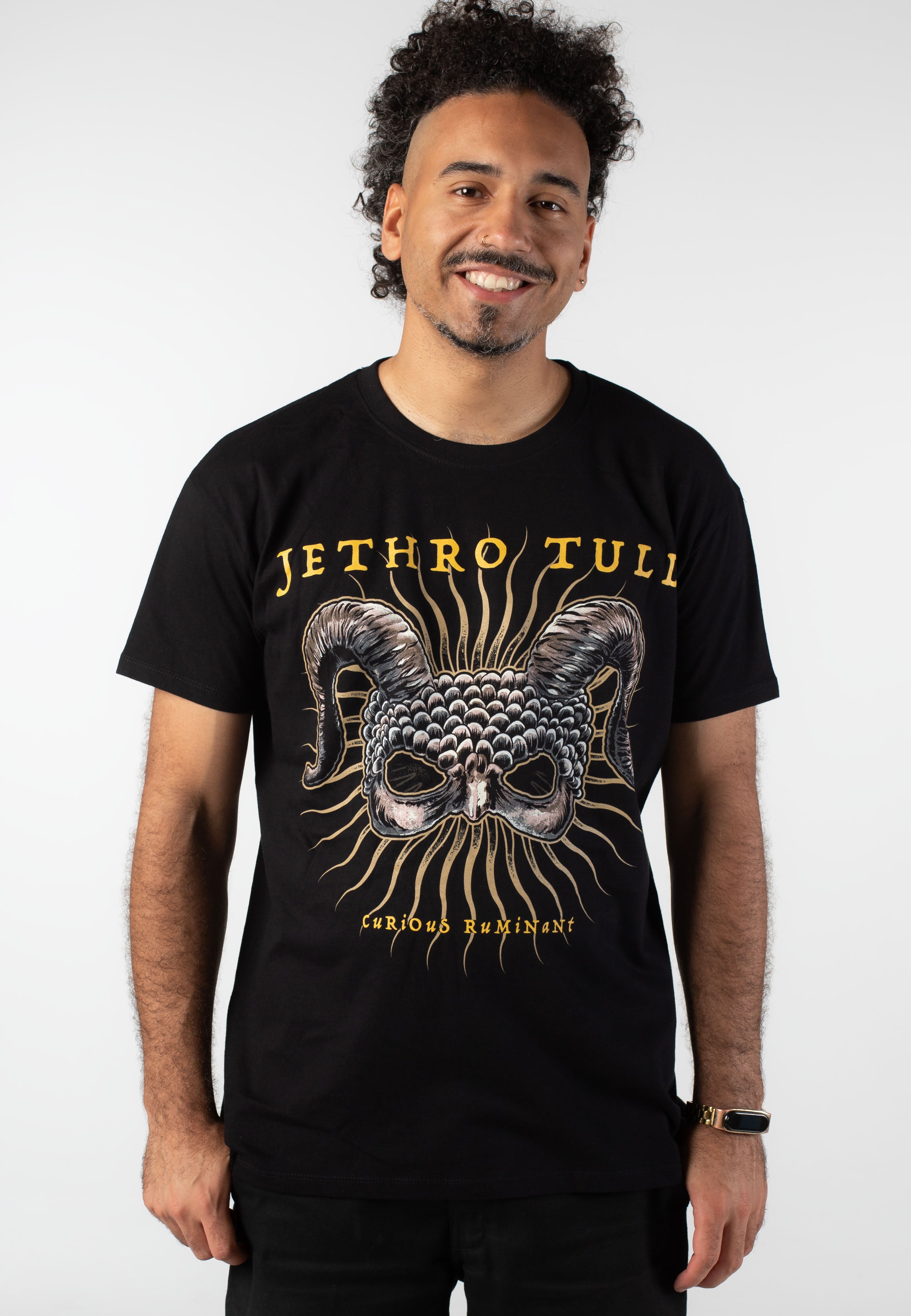 Jethro Tull - European Tourshirt 2025 – Curious Ruminant - T-Shirt | Men-Image