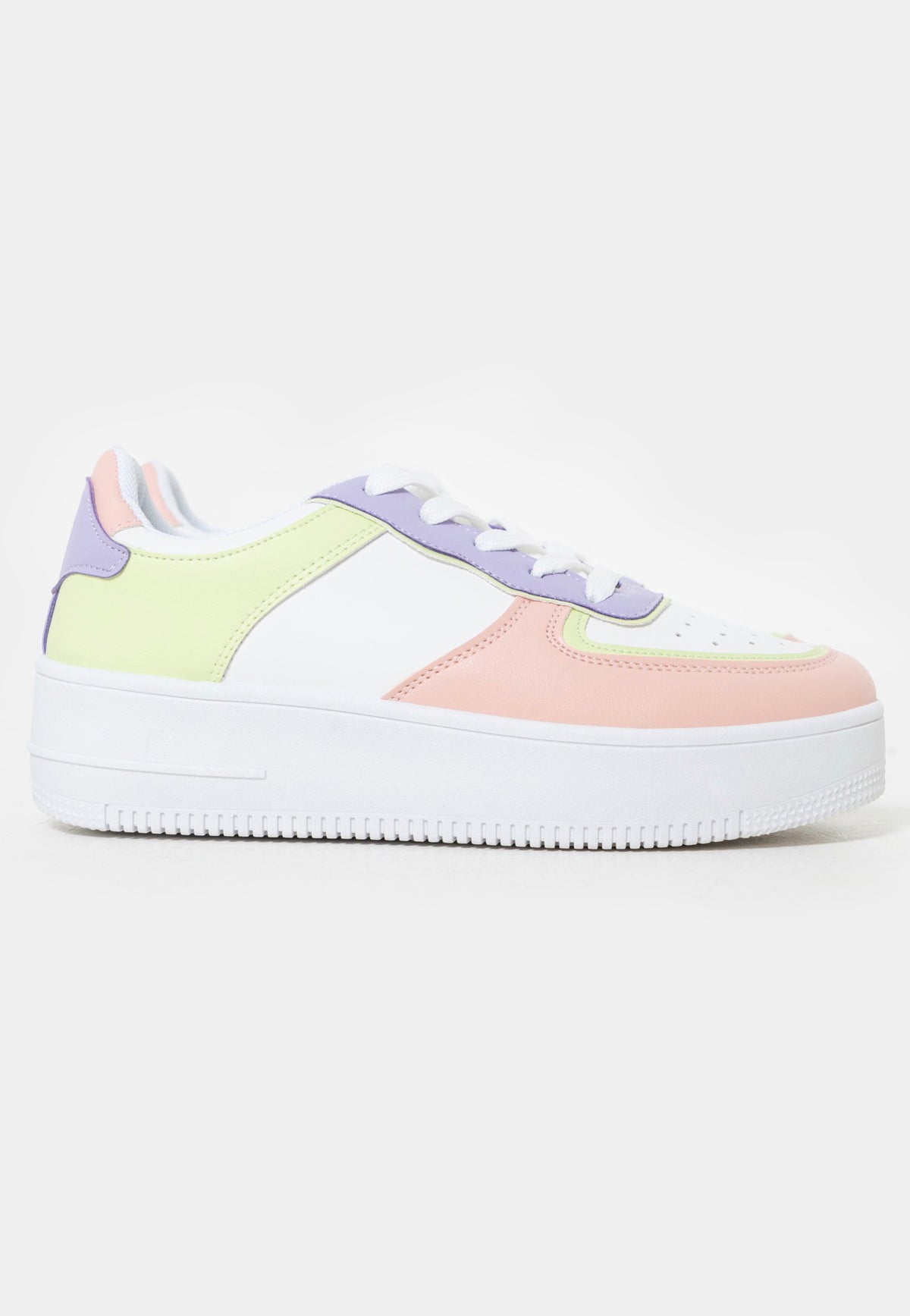Koi Footwear Pastel Burst Platform Multi Girl Shoes