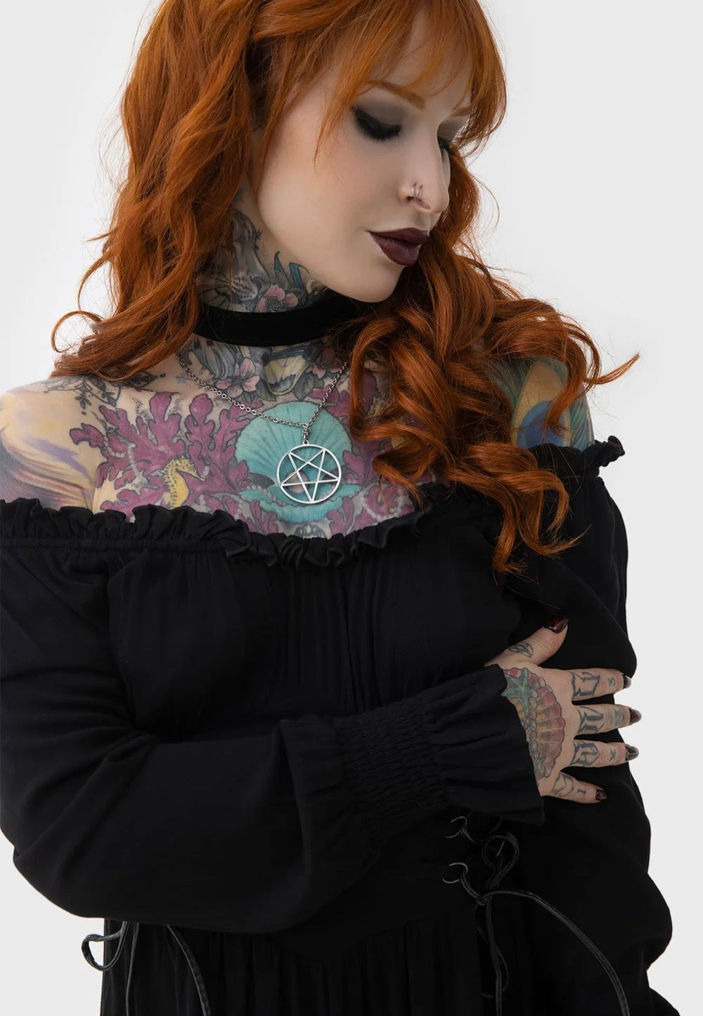 Killstar - Jocaster Maxi Black - Dress | Women-Image