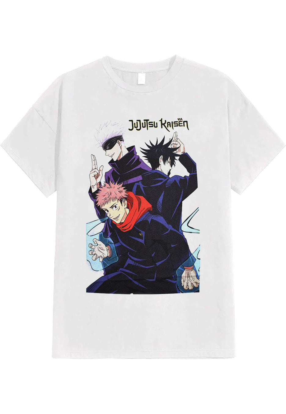 Jujutsu Kaisen - Trio White - T-Shirt | Neutral-Image