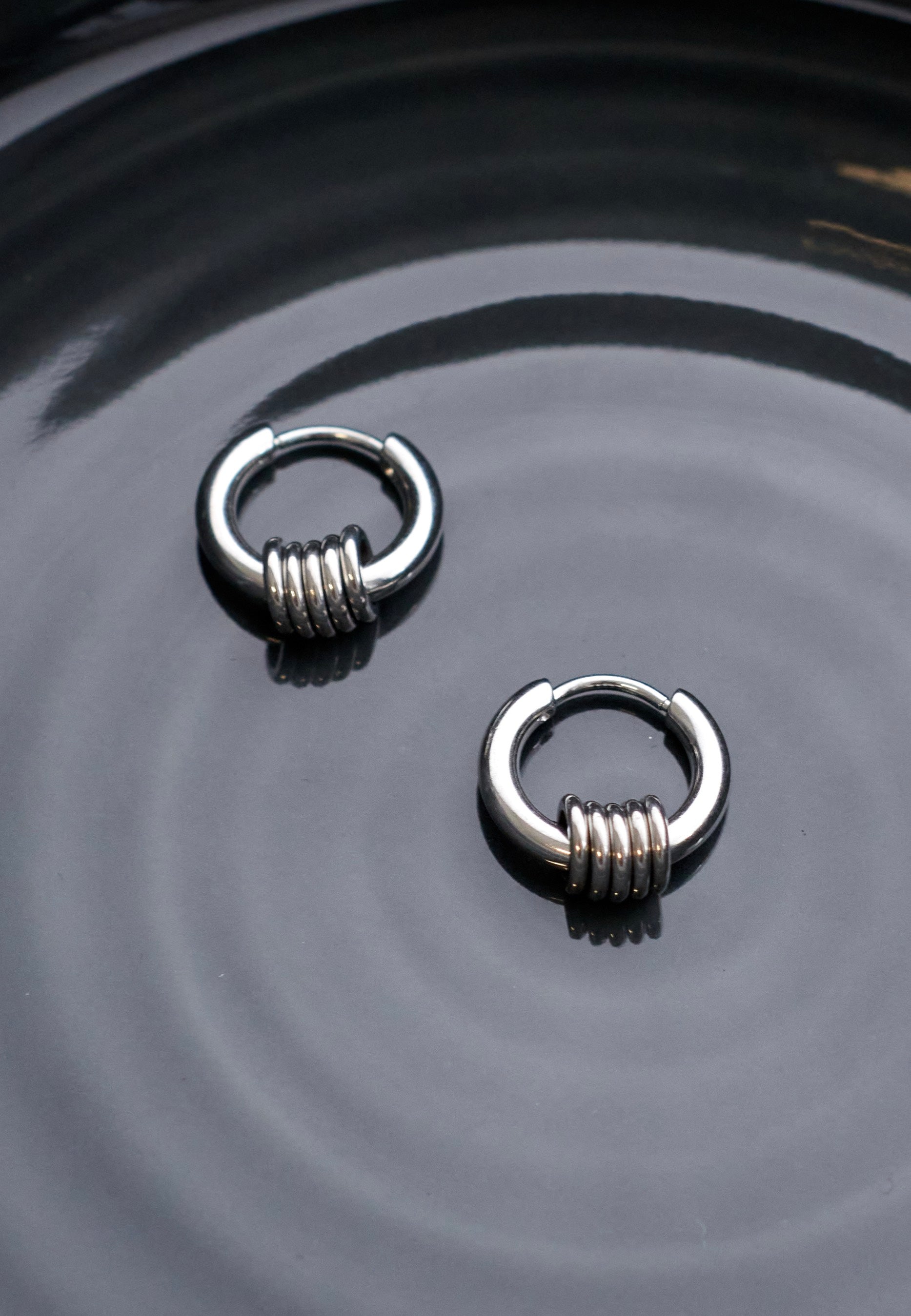 Wildcat - Little 5 Silver - Earrings | Neutral-Image