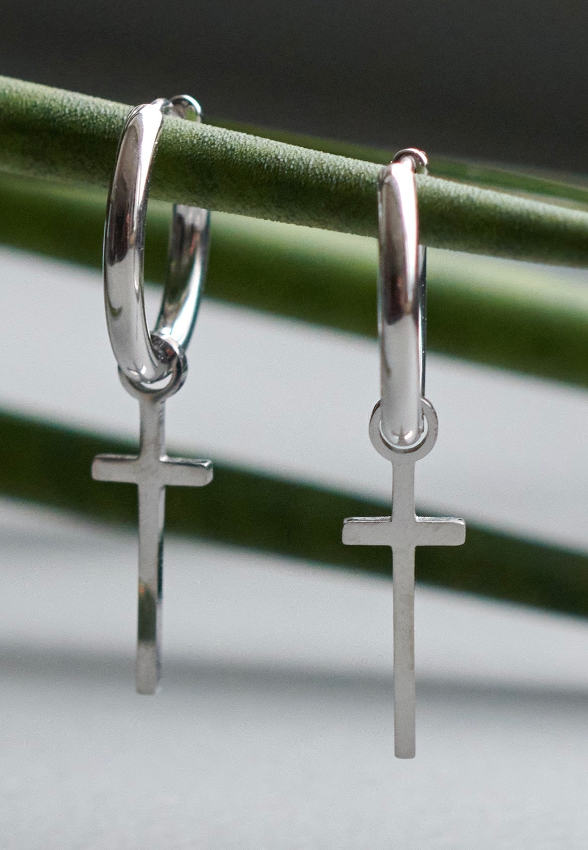 Wildcat - Little Cross Silver - Earrings