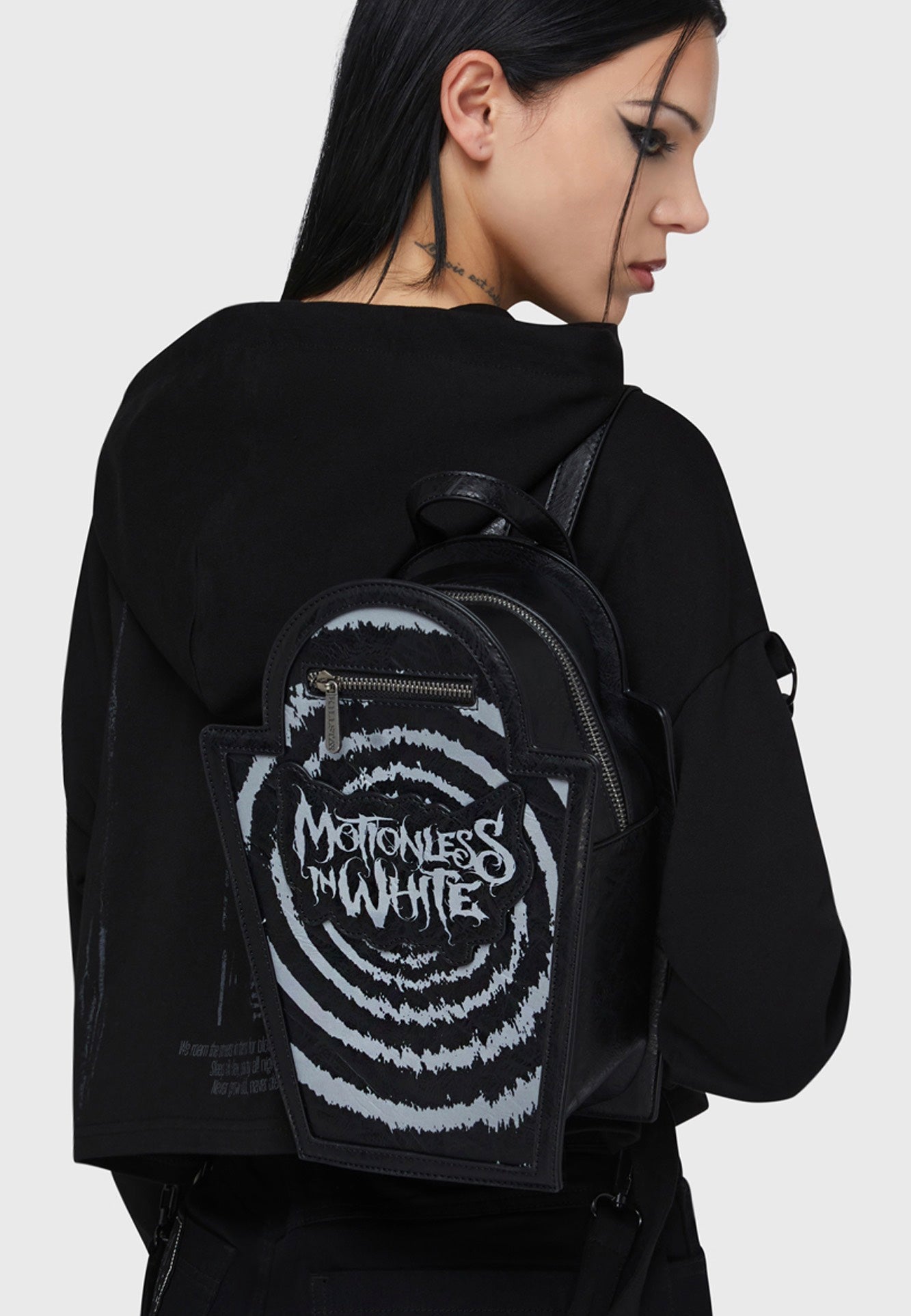 Killstar x Motionless In White - Keystone Spiral Black - Backpack | Neutral-Image