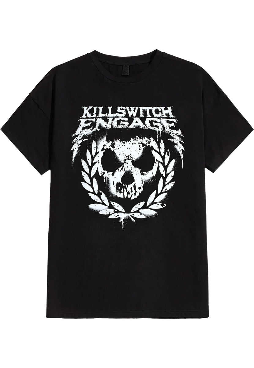 Killswitch Engage 古着　Tシャツ　黒　スカル Killswitch Engage - Skull Spraypaint - T-Shirt | Nuclear Blast
