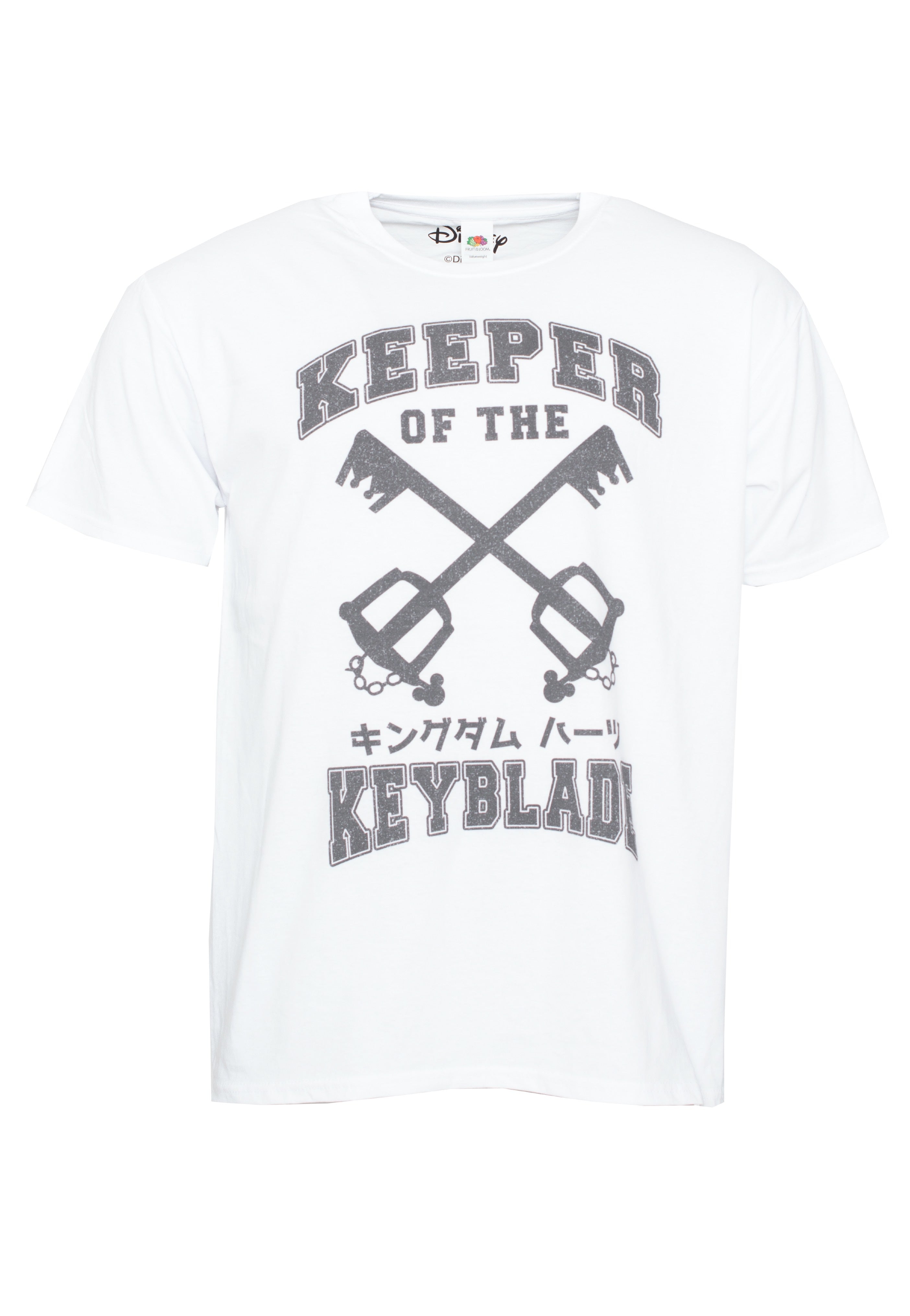Kingdom Hearts - Keyblade Keeper White - T-Shirt | Neutral-Image