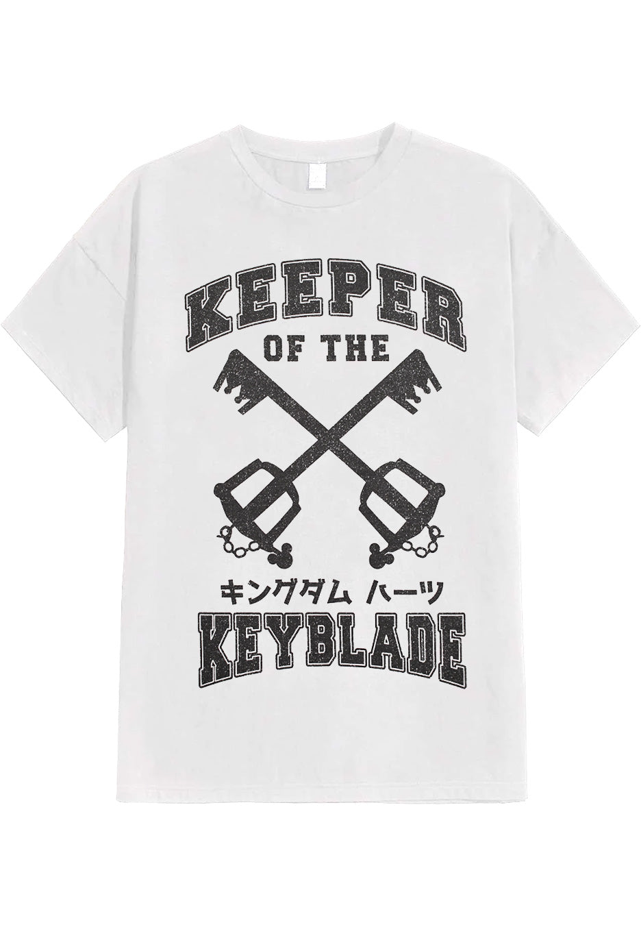 Kingdom Hearts - Keyblade Keeper White - T-Shirt | Neutral-Image