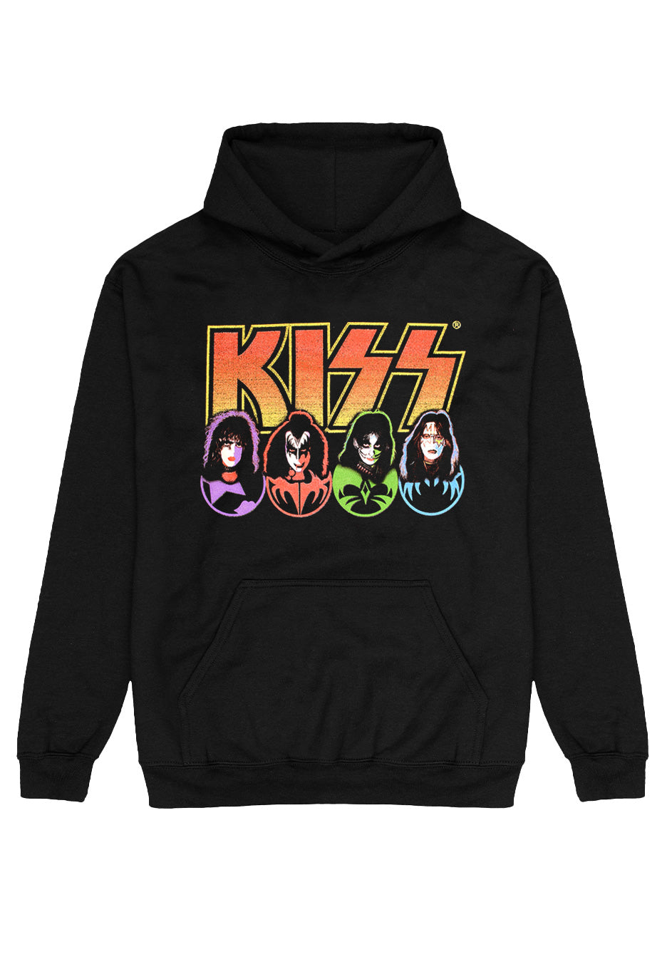 KISS - Logo, Faces & Icons - Hoodie