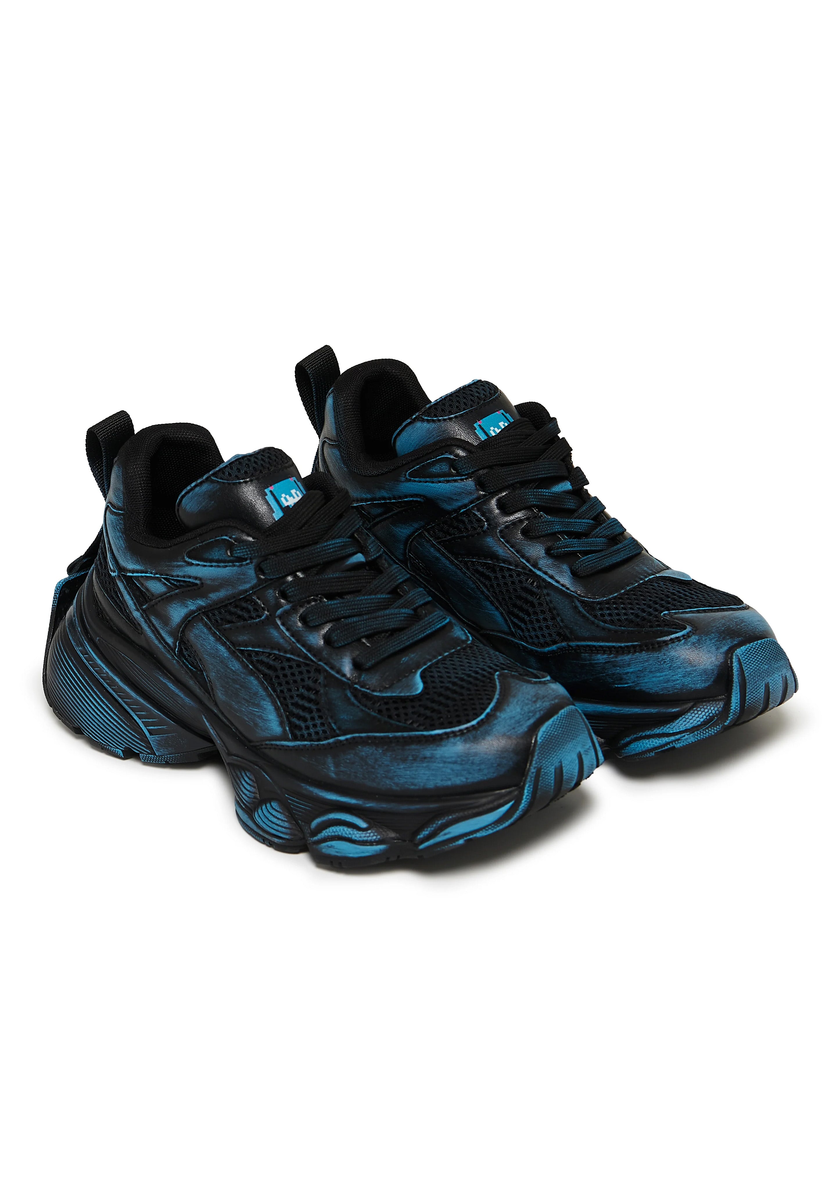 Koi Footwear x Hatsune Miku - Faded Hatsune Miku Mega Chunky Black - Girl Shoes | Women-Image