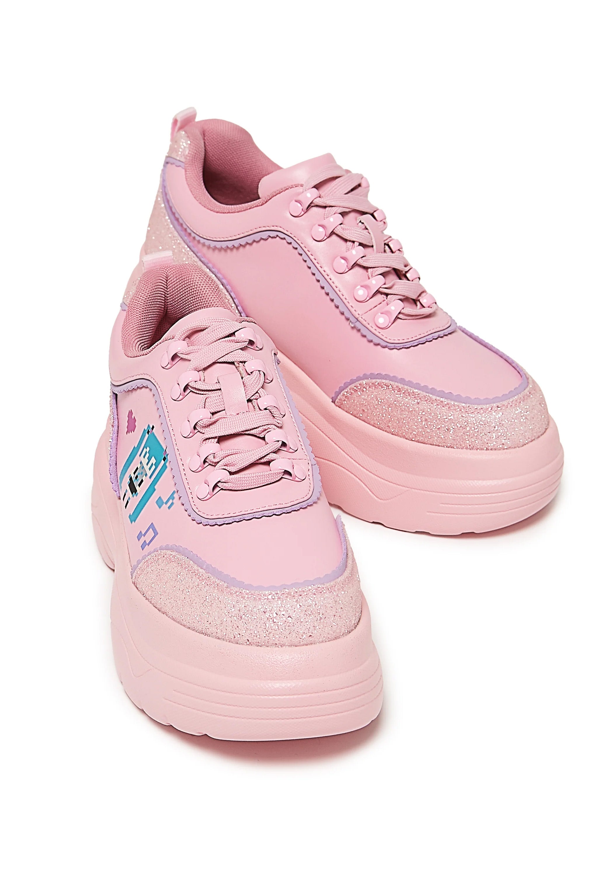 Koi Footwear x Hatsune Miku - Virtual Diva Miku Chunky Pink - Girl Shoes | Women-Image