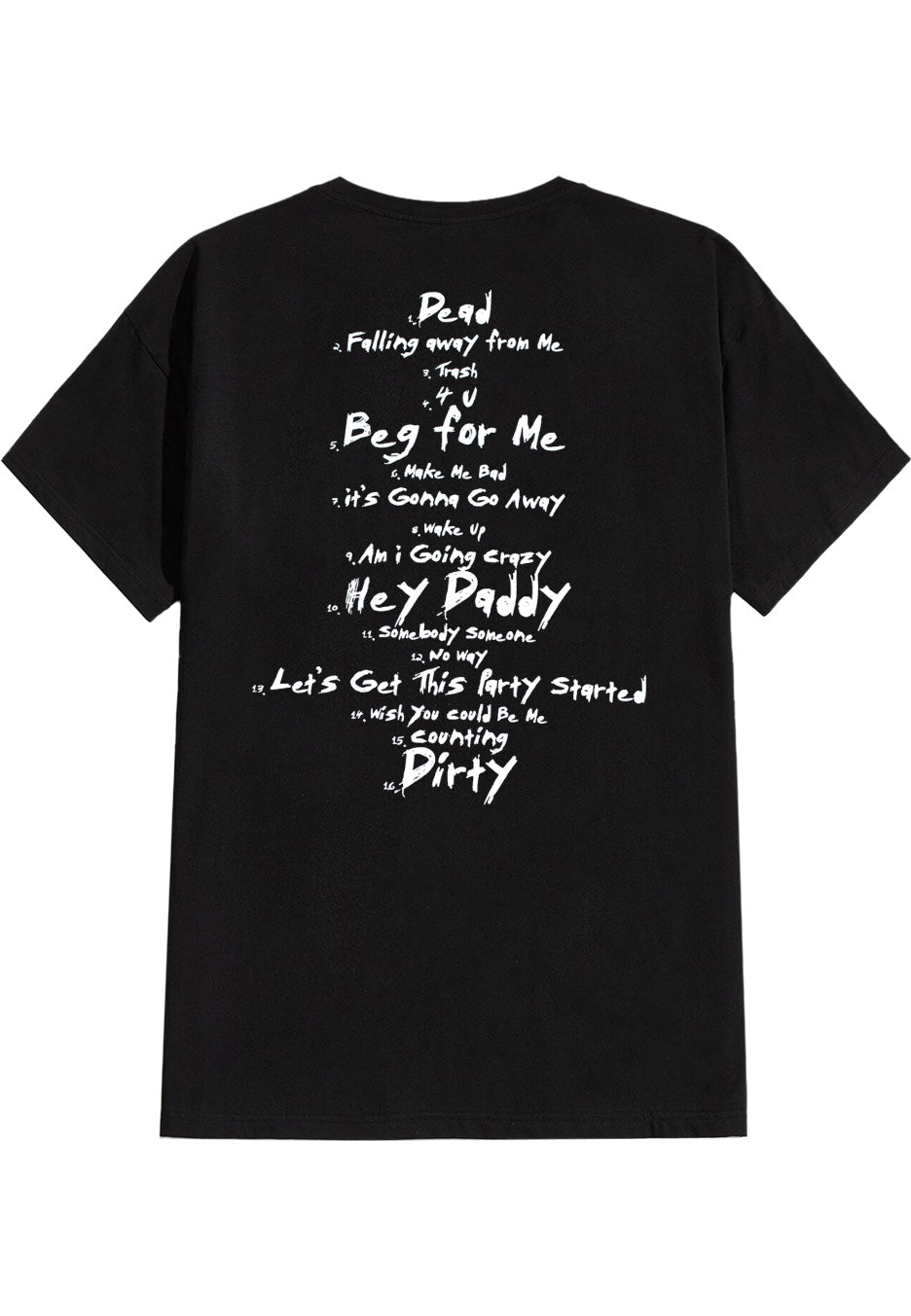 Korn - Issues Tracklist - T-Shirt | Neutral-Image
