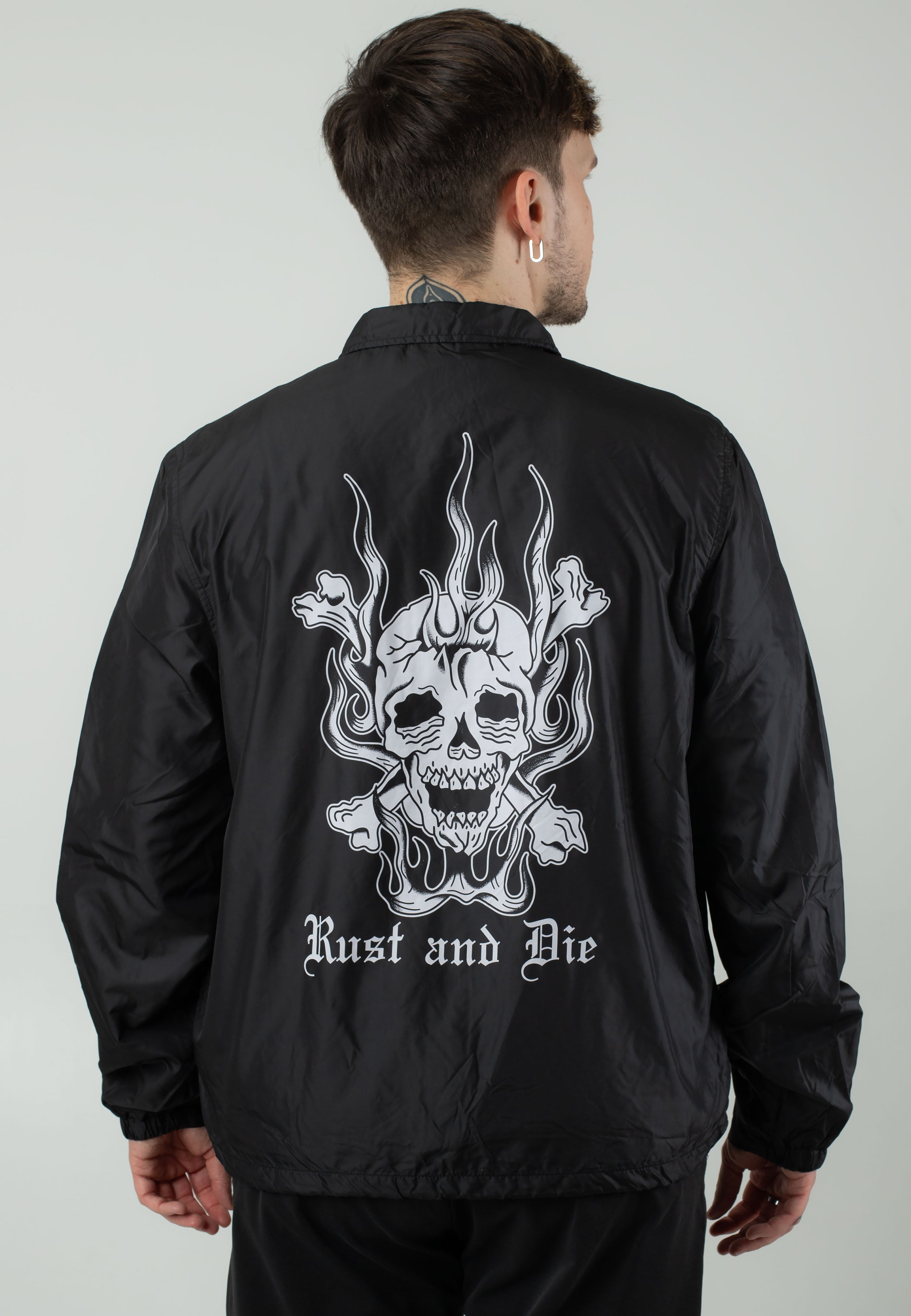 Kublai Khan - Rust and Die - Coach Jacket | Nuclear Blast