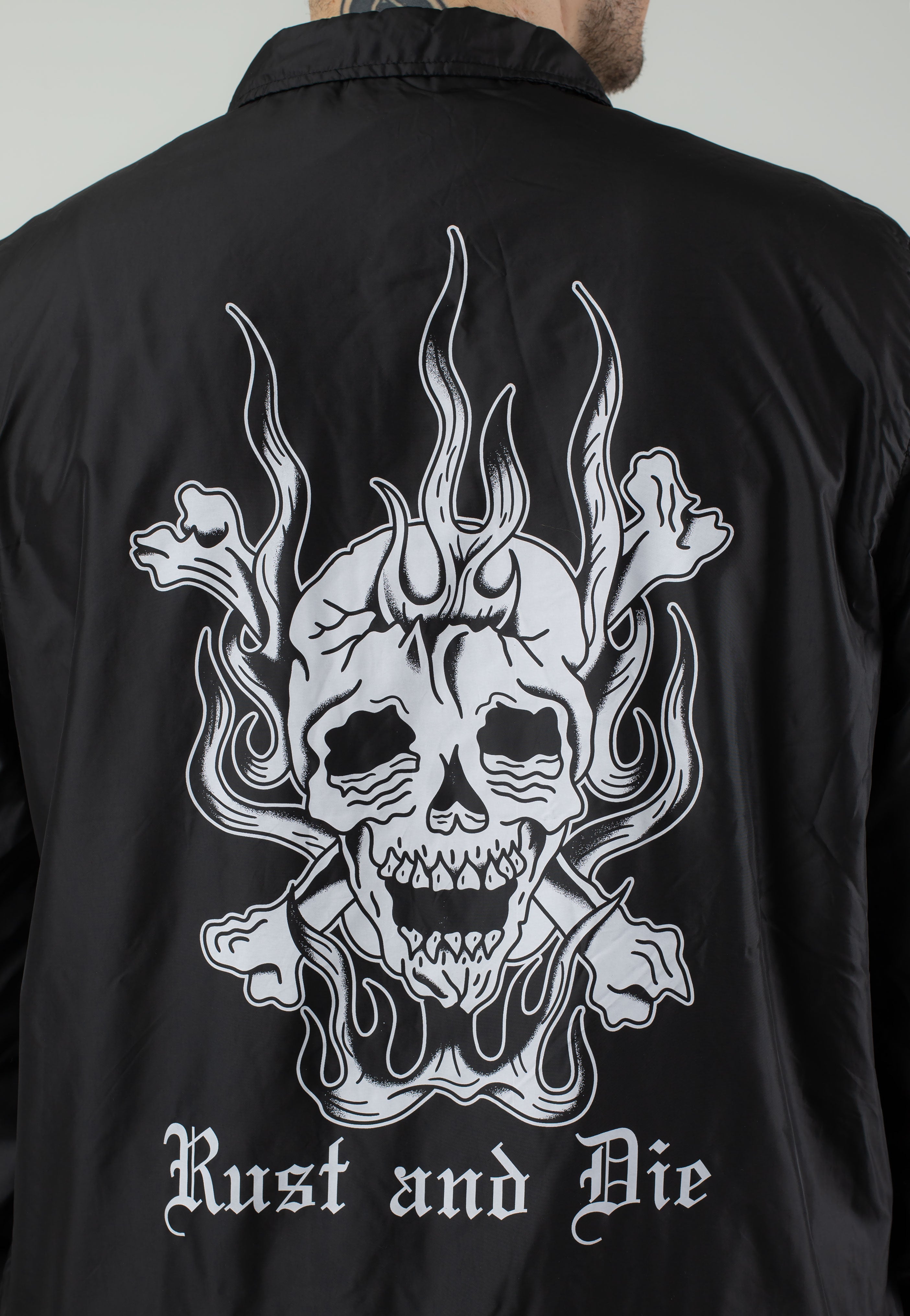 Kublai Khan - Rust and Die - Coach Jacket | Nuclear Blast