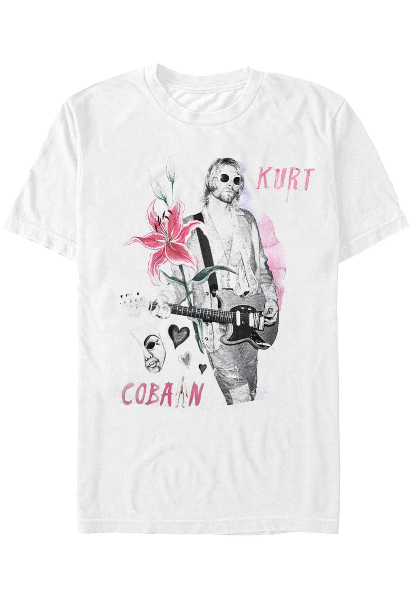  Cobain Tシャツ 公式 Kurt Cobain - Flowers - T-Shirt | Nuclear Blast
