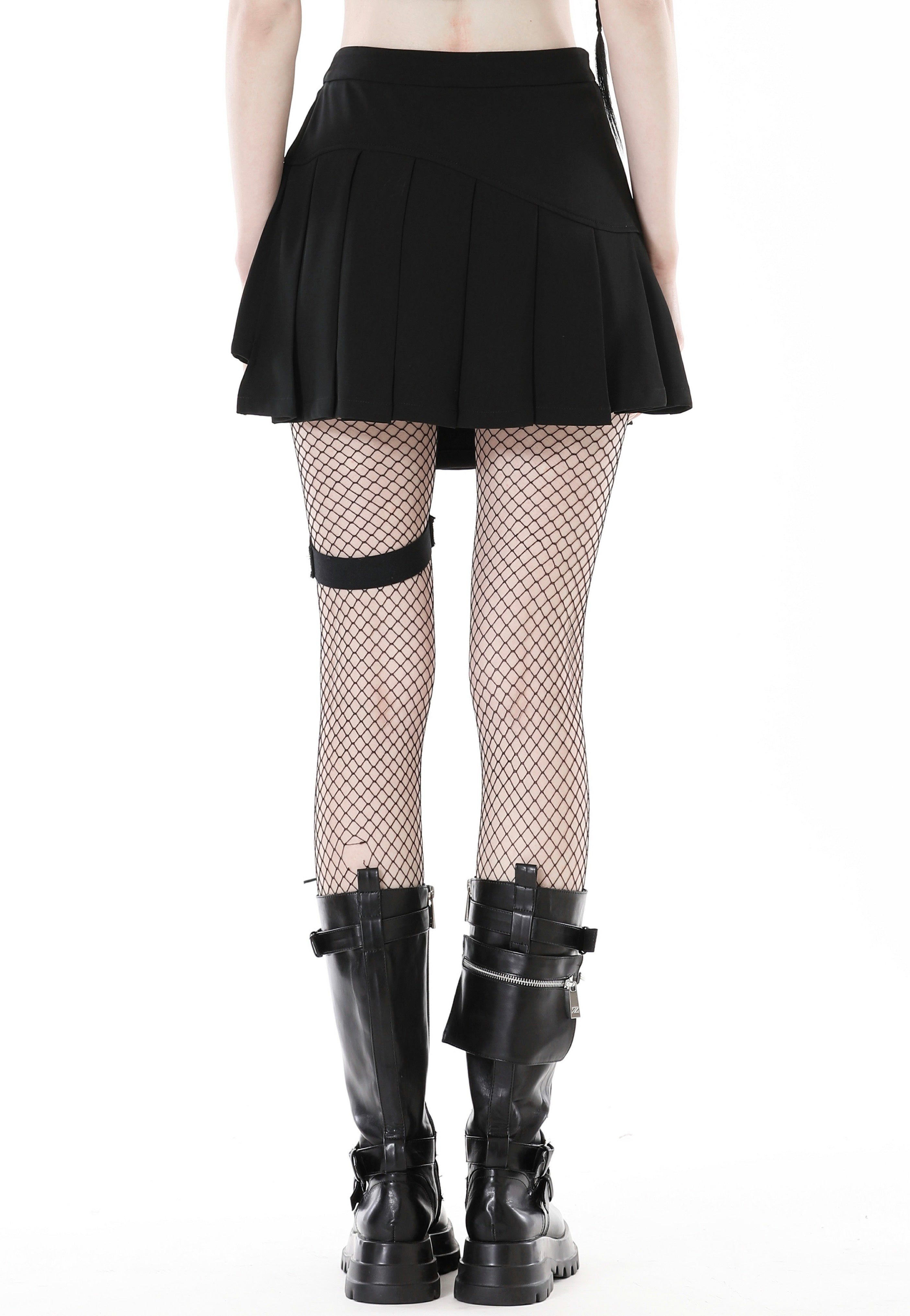 Dark In Love - Punk Rock Irreqular Black - Skirt