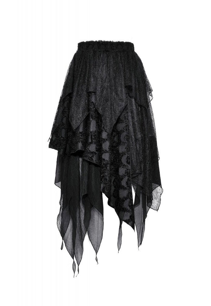 Dark In Love - Punk Messy Long - Skirt