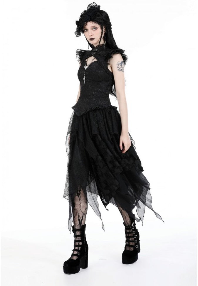 Dark In Love - Punk Messy Long - Skirt