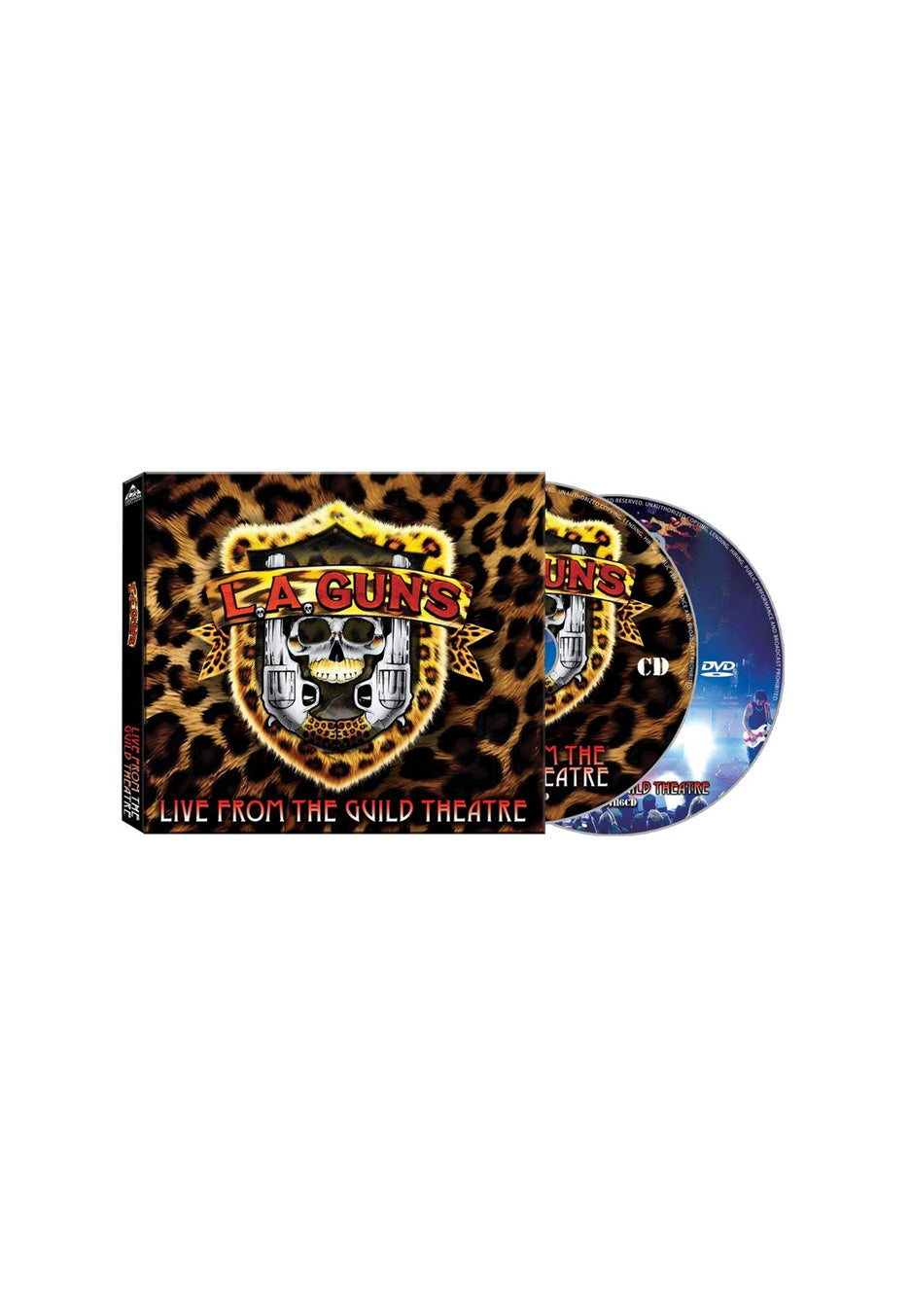 L.A. Guns Live From The Guild Theatre CD + DVD