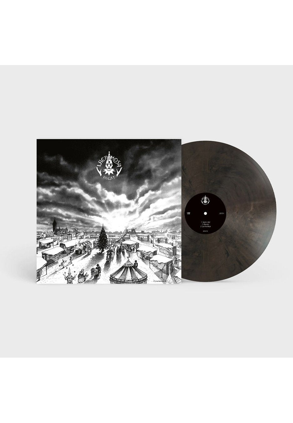 Lacrimosa - Angst Clear/Black - Marbled Vinyl