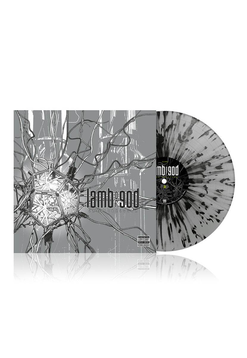 LP Lamb of God Into Oblivion (Grey-Black Splatter Vinyl) 19958406671 CENTURY MEDIA 未開封 /00260 Lamb Of God - Into Oblivion Ltd. Grey-Black - Splattered Vinyl