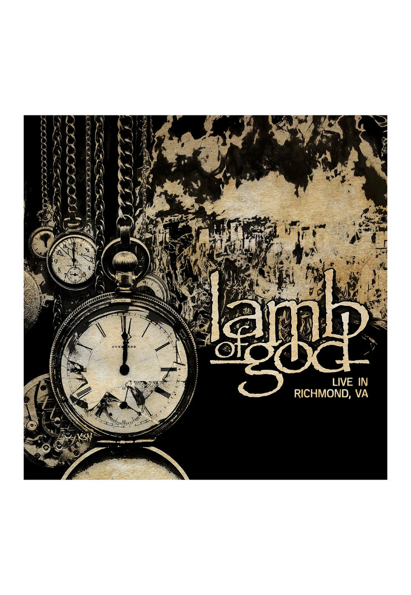 Lamb Of God - Live In Richmond, VA - Digipak CD + DVD | Nuclear Blast