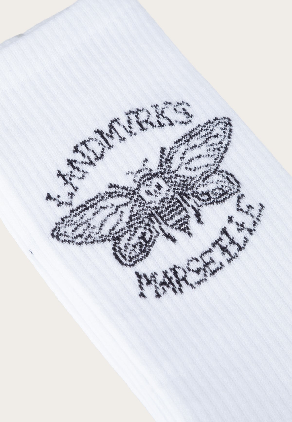 Landmvrks Cicada Marseille White Calcetines