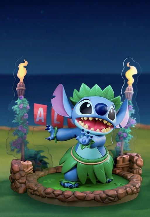Disney Lilo & Stitch Hula フィギュア 2体セット Lilo & Stitch - Stitch Hula Dance - Figure