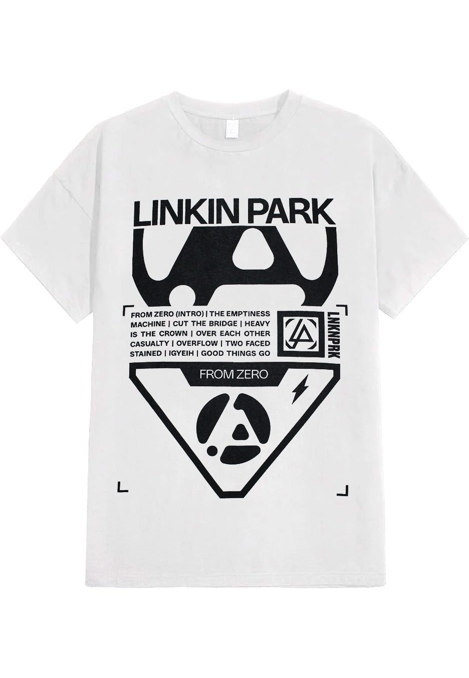 Linkin Park Warning White T-Shirt