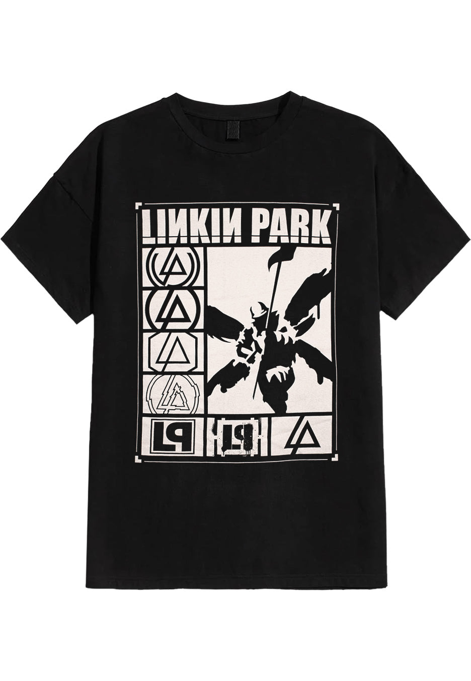 Linkin Park - Logos Rectangle - T-Shirt | Neutral-Image