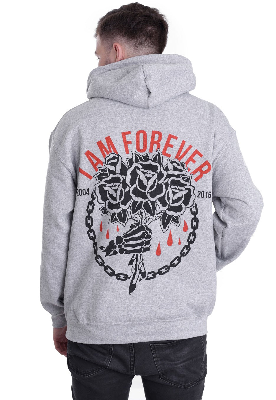 Lionheart - Roses Sportsgrey - Hoodie | Men-Image