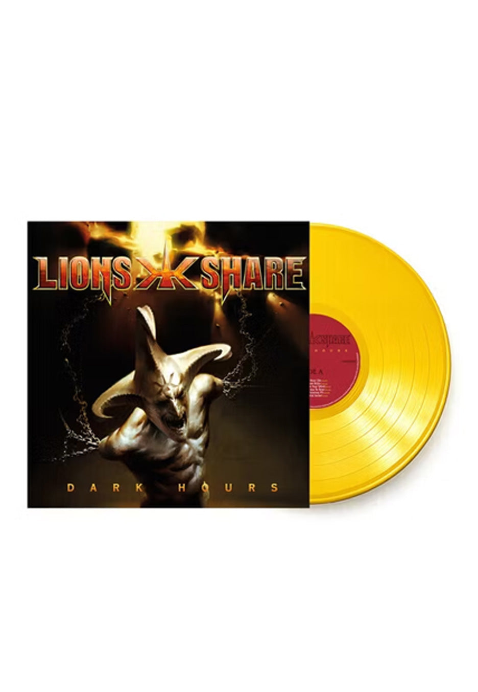 Lion's Share Dark Hours Ltd. Yellow Colored Vinyl