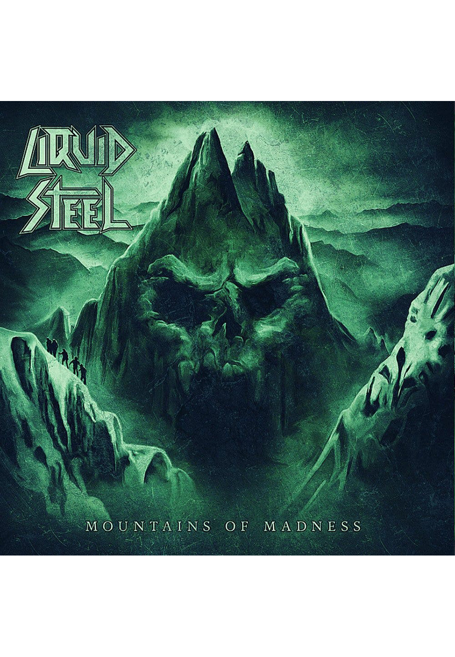 Liquid Steel - Mountains Of Madness Green/Black - Marbled Vinyl